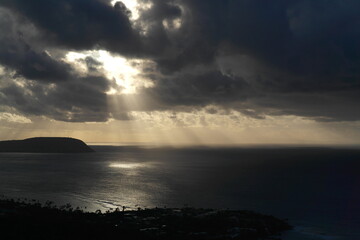 Sunrise at Diamond Head, Hawaii