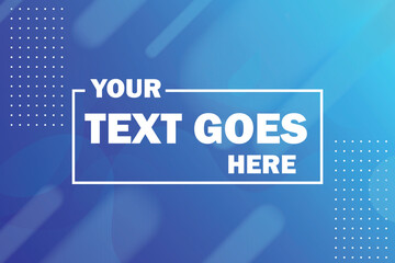 Abstract background with place holder for text