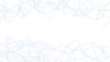 Abstract geometric digital lines modern white background with copy space, perfect for technology, business, and design concepts.