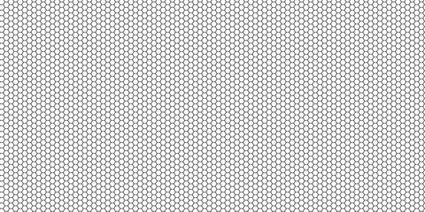 Honeycomb grid texture and geometric hive hexagonal honeycombs. Grid seamless pattern. Hexagonal cell texture. Honeycomb on white background. Vector illustration. Eps 10