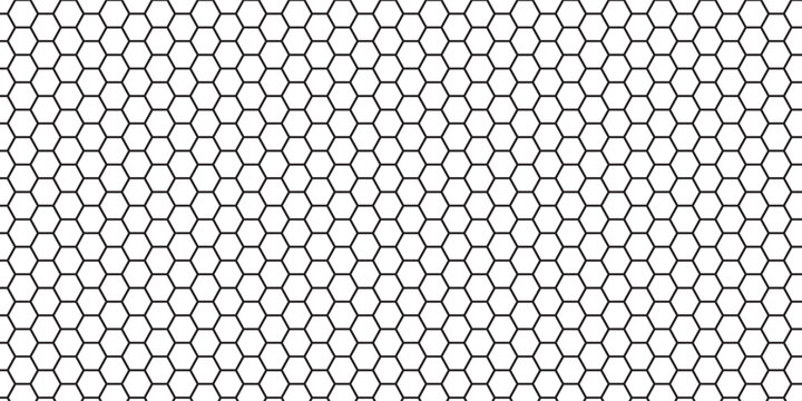 Abstract square digital grid pattern background with hexagons. modern hexagon polygonal technology vector. seamless bright white abstract honeycomb science digital texture background. 