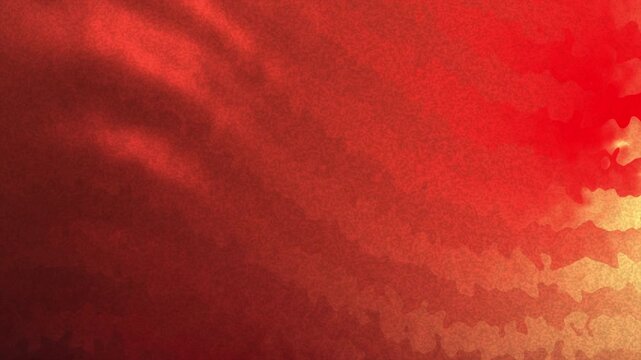 Crimson red flows seamlessly into deeper shades creating a captivating gradient background. The animation highlights undulating textures and smooth transitions enhancing its rich warmth. 