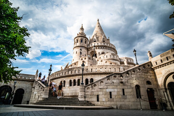 Amazing View Of Budapest Fisherman Bastion