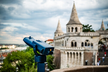 Amazing View Of Budapest And Of Fisherman's Bastion