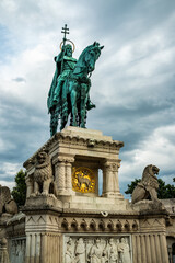 Statue Of Saint Stephen in Budapest