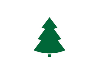 Christmas Tree Icon – Festive Holiday Symbol for Winter and New Year Designs