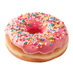 pink donut png glazed donut png sprinkled donut png pastry png sweet dessert png transparent background image
