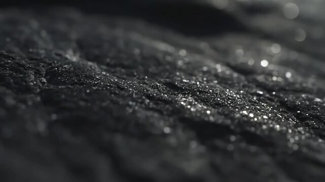 Geology Macro Close-up macro geology showing specular highlights; subtle movement; safe content; no faces; no trademarks scene 4