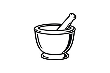 Mortar and pestle for grinding spices