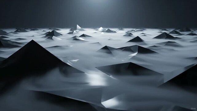 Fog Micro micro fog undulate &mdash; geometric; seamless loop; no people, no logos; no faces; no trademarks scene 4