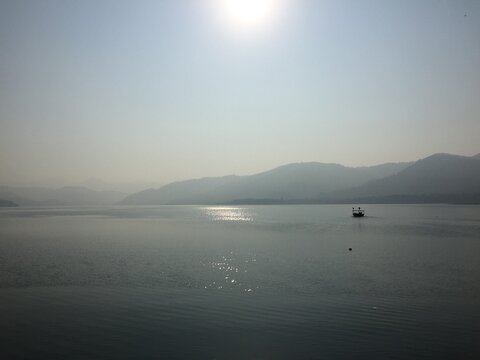 Govind Sagar Lake, Bilaspur &ndash; Scenic Boat View