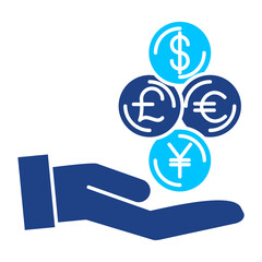 Mutual Fund Simple Vector Icon Collection