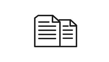 Document icon representing files and paperwork.