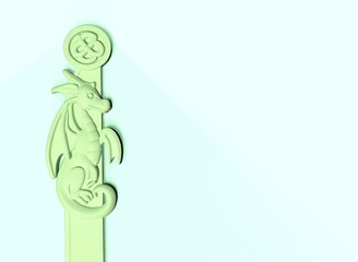 stylized bookmarks for books with different patterns and animals on an isolated background