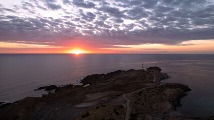 Obraz premium sunset over the sea