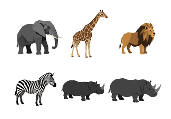 animal icon set