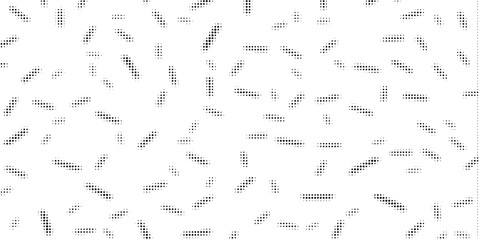 Grunge halftone black and white dots texture background. Spotted Abstract Texture