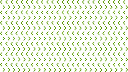 Seamless Olive Green Chevron Arrowhead Dash Stripes Pattern on White Background Vector Illustration