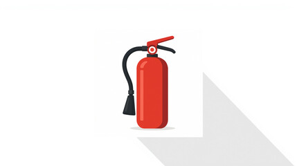 Obraz premium Fire Extinguisher Safety Icon