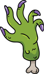 illustration halloween hand  drawn outline concept