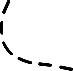 A black silhouette of a person running, depicted in minimalist style to symbolize motion, energy, fitness, and active lifestyle.