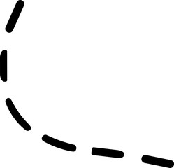 A black silhouette of a person running, depicted in minimalist style to symbolize motion, energy, fitness, and active lifestyle.