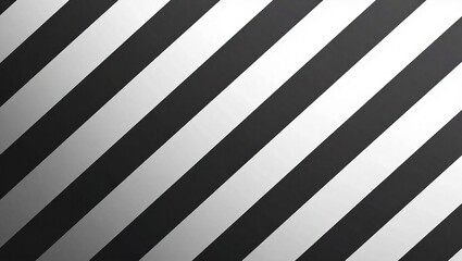 Diagonal Stripes Pattern Black And White.