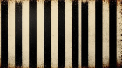 Vertical Black and White Striped Patterned Background Texture.