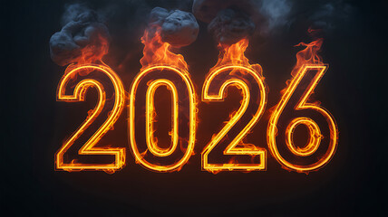 2026 Fiery Flames Smoke Design