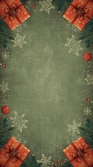 Vintage Christmas Background
