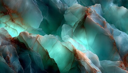 Teal onyx stone texture background abstract gem