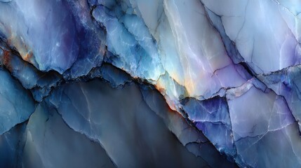 Abstract blue purple marble texture background design