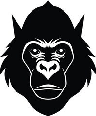 Wild animal lion head vector illustration for mascot or tattoo art