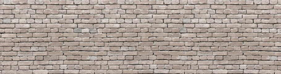 Old brown brick wall texture background surface