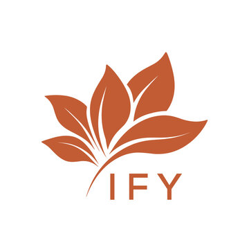 Botanical Nature Logo with Leaves in Brown, IFY Later Logo, Abstract Floral Logo for Natural Products

IFY leaf logo, IFY minimalist logo, IFY nature logo, IFY botanical design, IFY floral emblem, IFY
