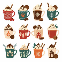 Set Merry Mugs  A Whimsical Winter Tea Party