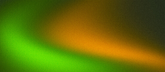 Abstract green, orange, and brown gradient background.
