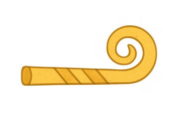 Party blower noise maker celebrating birthday event