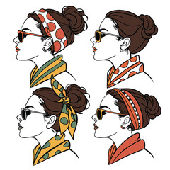 Women Head Sunglass 