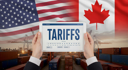 Tariffs Impact United States Canada Trade Global Economy International Business Supply Chain Import Export Economics
