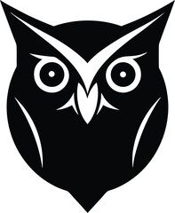 Cute black and white cat head illustration vector with heart for a funny valentine pet icon design