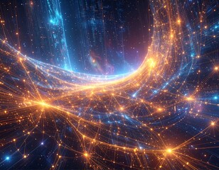 Abstract network of light