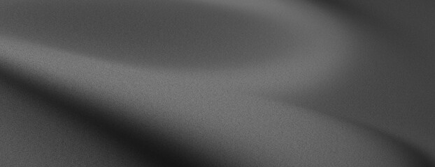 Abstract dark gray fabric texture with subtle light and shadow patterns.