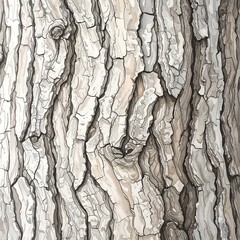 Detailed tree bark texture