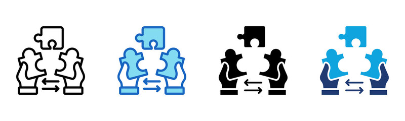 Strategy icon Multi Style Vector Illustration