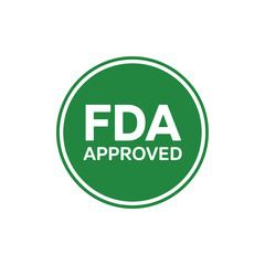Green circle fda approved seal of approval
