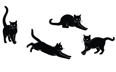 Vectorized cat for print, sketch, Wallpaper, Decoration 