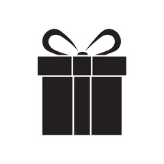 Group of Presents Silhouette Vector