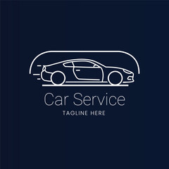 Fototapeta premium Automotive Repair & Car Service Garage Logo 