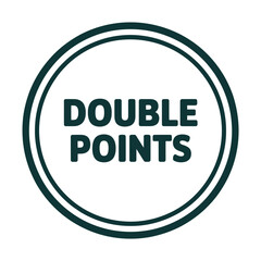 Double points promotion icon